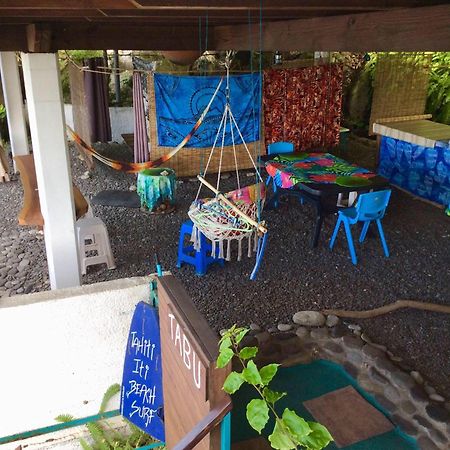 L'Auberge De Jeunesse Tahiti Iti - Beach Hostel Afaahiti Exterior foto
