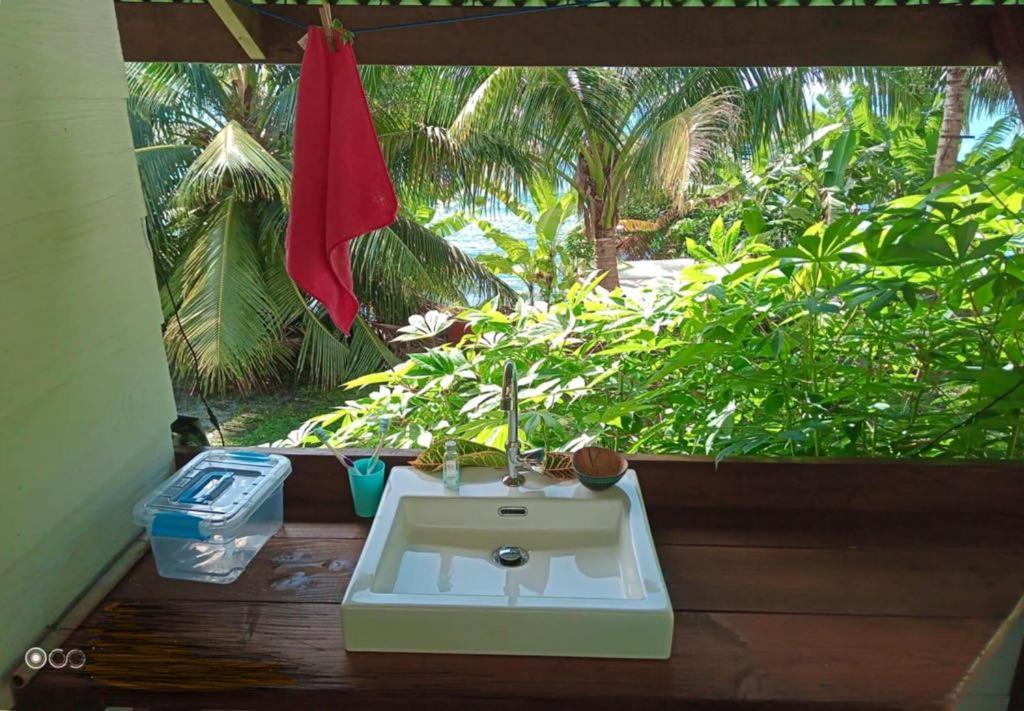 L'Auberge De Jeunesse Tahiti Iti - Beach Hostel Afaahiti Exterior foto